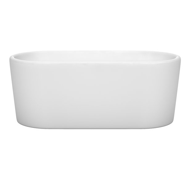 Ursula 59 x 27.5 Soaking Bathtub by Wyndham Collection