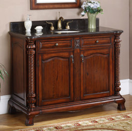 Windsor 47 Single Bathroom Vanity Set by Valore