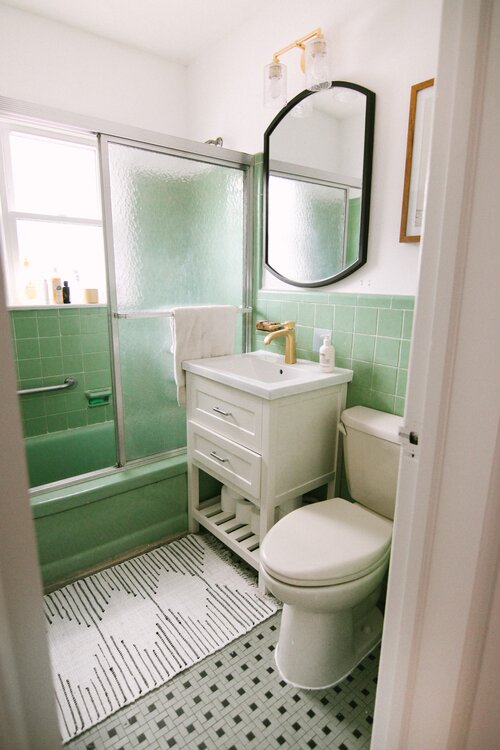 30 Mid Century Modern Bathroom Design Ideas Wayfair,Living Room Simple Small Space Furniture Design