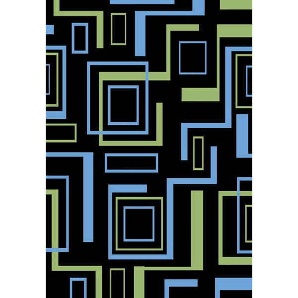 Alisa Boxes Kids Rug by Threadbind