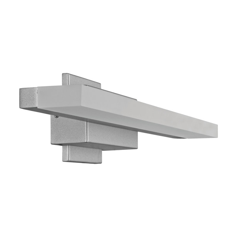 Wade Logan Armendariz 1 Light Dimmable Led Silver Bath Bar Reviews Wayfair