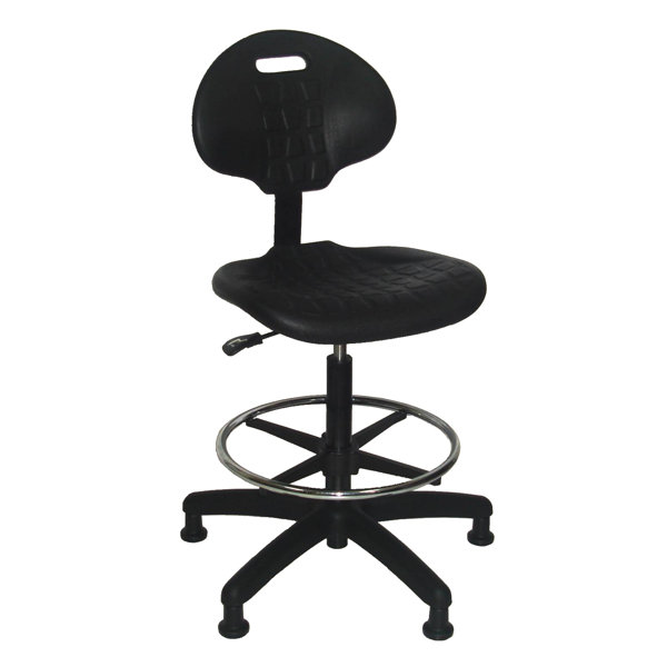 Mid-Back Drafting Chair by Industrial Seating