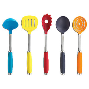 6 Piece Utensil Set with Crock