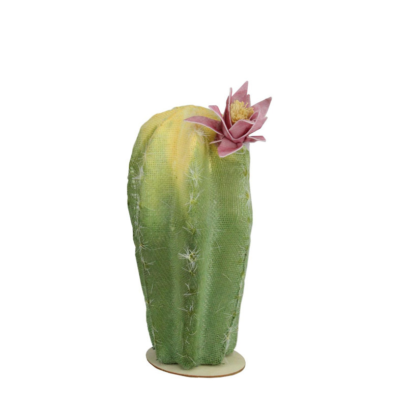 Bungalow Rose Southwestern Decorative Floral Arrangement Cactus