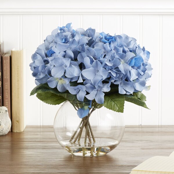 Faux Blue Hydrangea Bloom by Birch Lane™