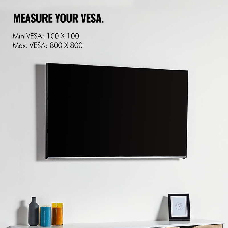 Ultra Slim TV Wall Mount 27 to 55 Inches Flat Panel Screen Display With VESA New
