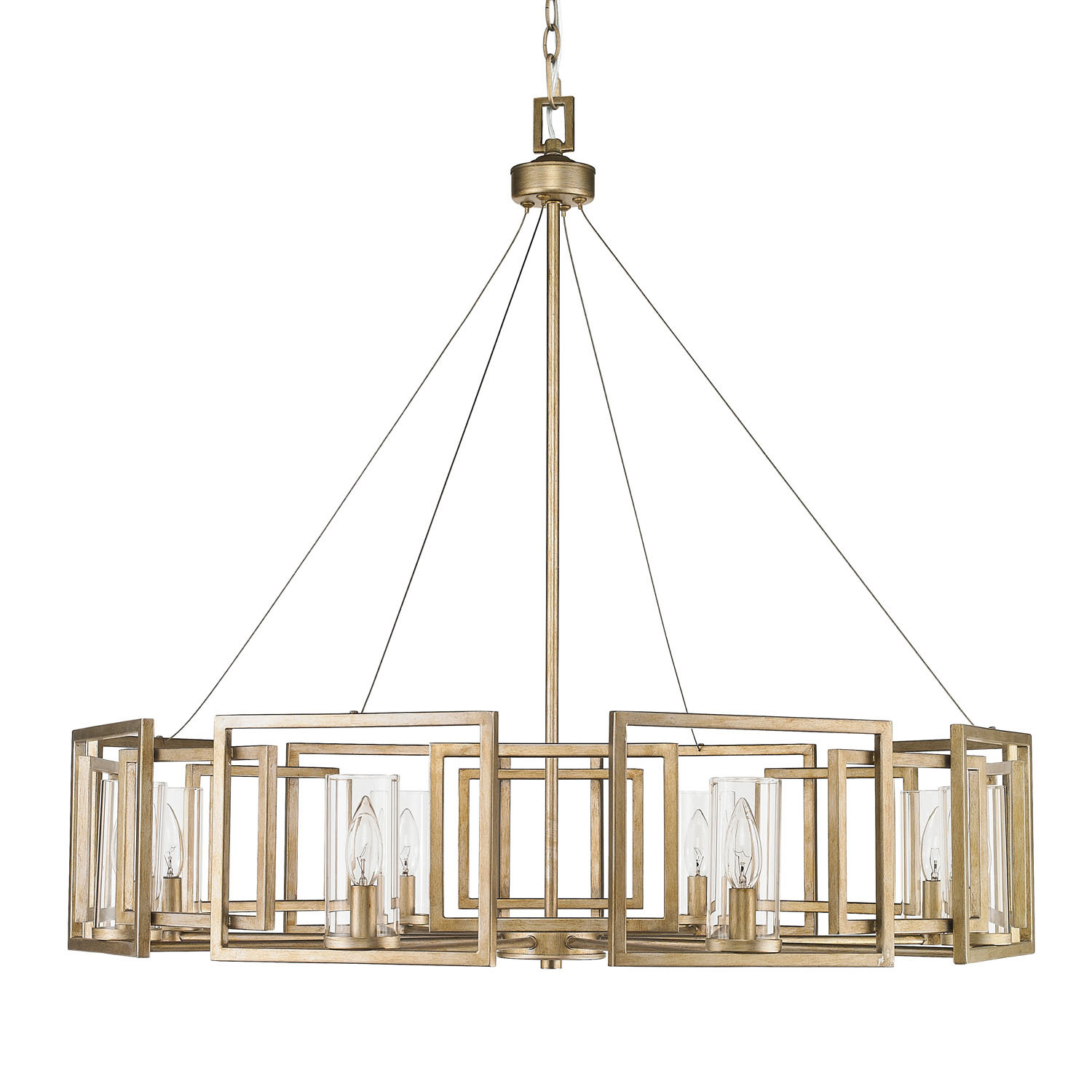 Wightman Shaded Drum Chandelier Reviews Allmodern