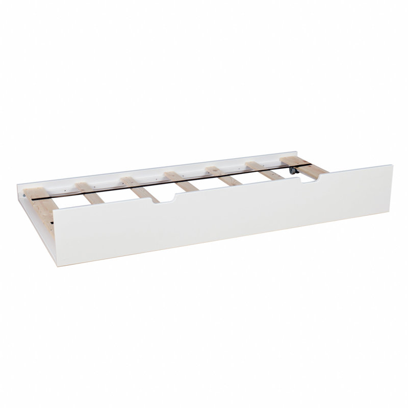 Harriet Bee Borel Solid Wood Twin Trundle Bed Reviews Wayfair