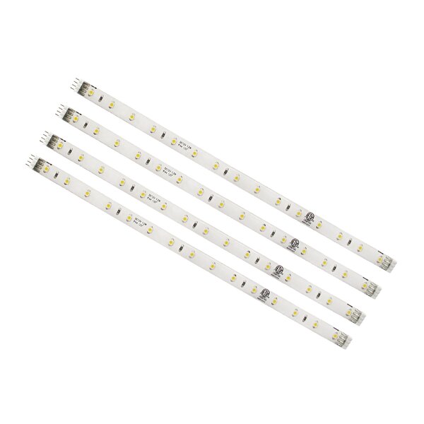 LED 10 Under Cabinet Strip Light (Set of 4) by Bazz