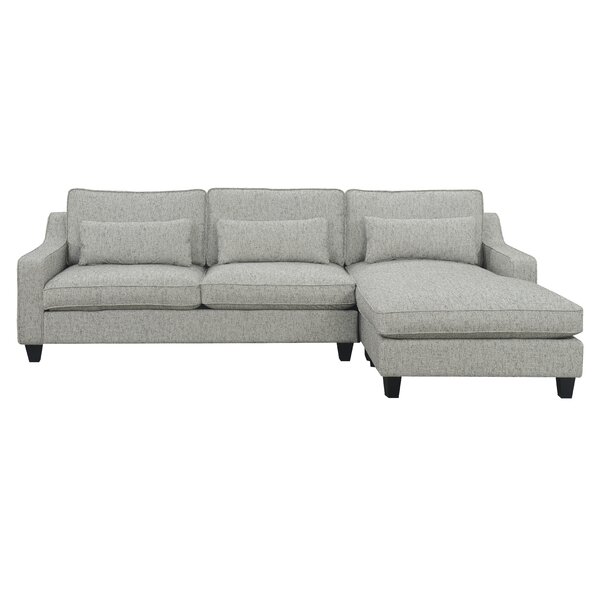 Right Hand Facing Sectional By Charlton Home