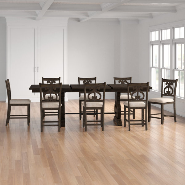 Kenworthy 9 Piece Extendable Dining Set by Three Posts Three Posts