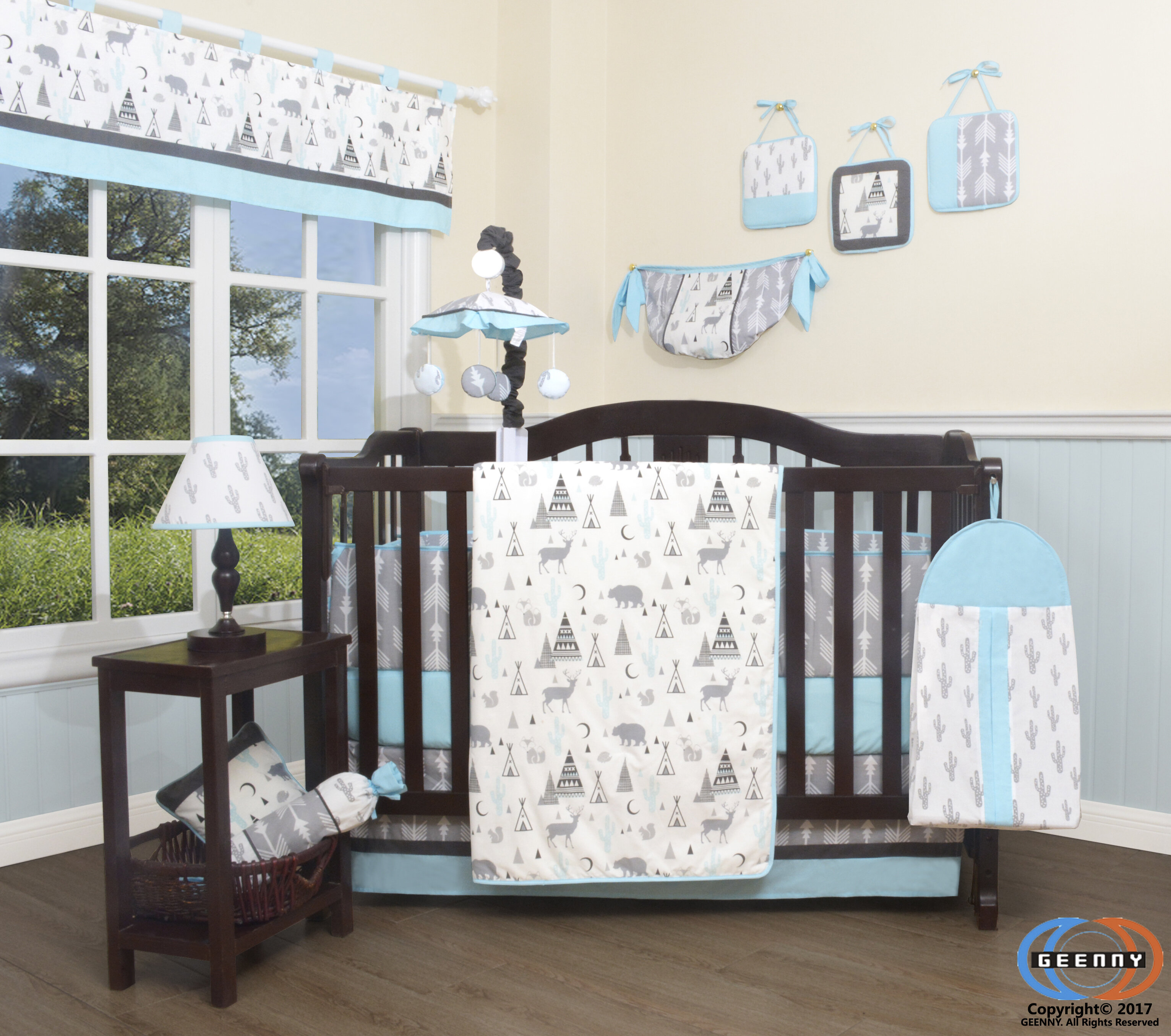 Harriet Bee Sunny Isles 12 Piece Crib Bedding Set Reviews Wayfair