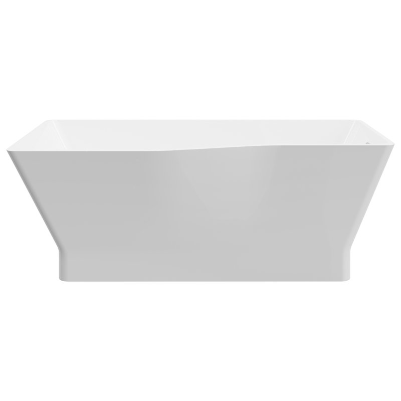 A&E Bath and Shower Riga 67" x 32" Freestanding Soaking ...