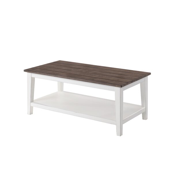 Colne Solid Wood Coffee Table By August Grove