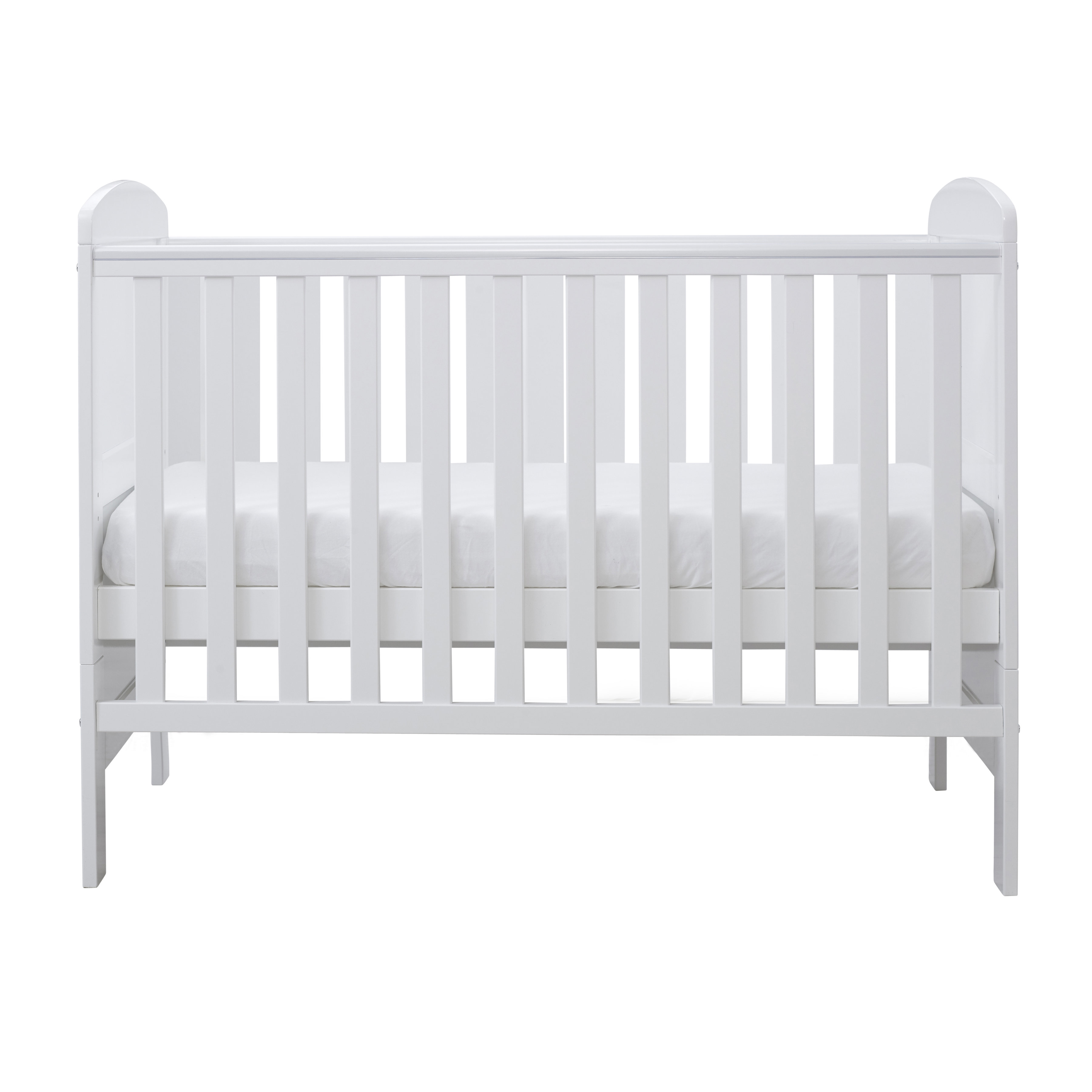 Ickle Bubba Coleby Mini Cot Bed and Under Drawer White