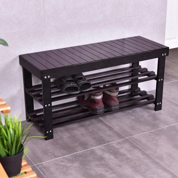 6 Pair Shoe Storage Bench