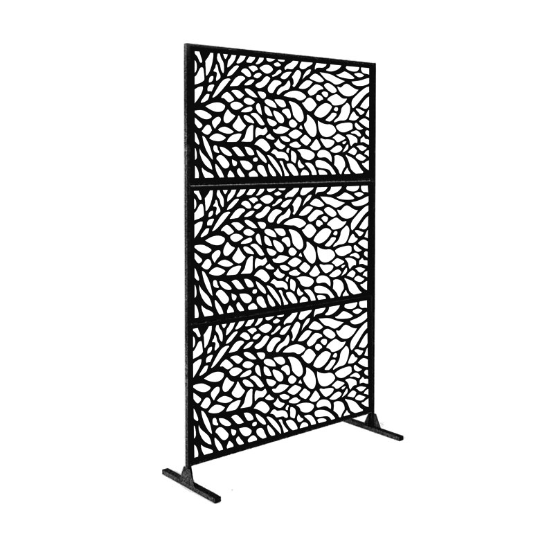 E Joy 6 5 Ft H X 4 Ft W Metal Fence Panel Wayfair