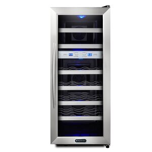 21 Bottle Dual Zone Freestanding Wine Cooler