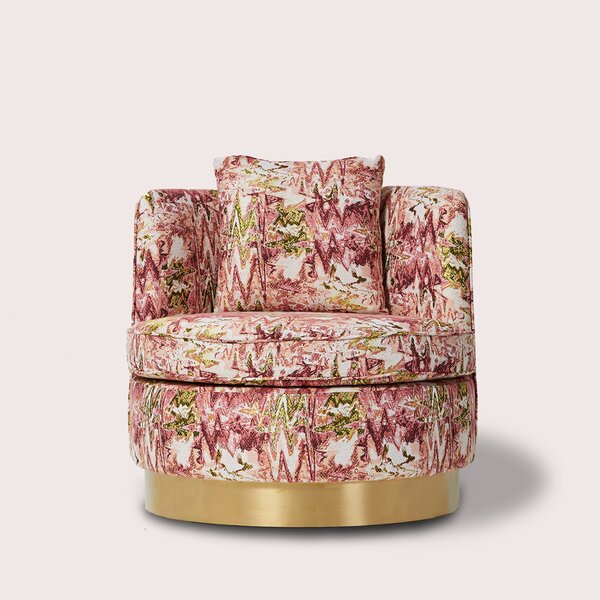 Parmley Barrel Chair By Everly Quinn