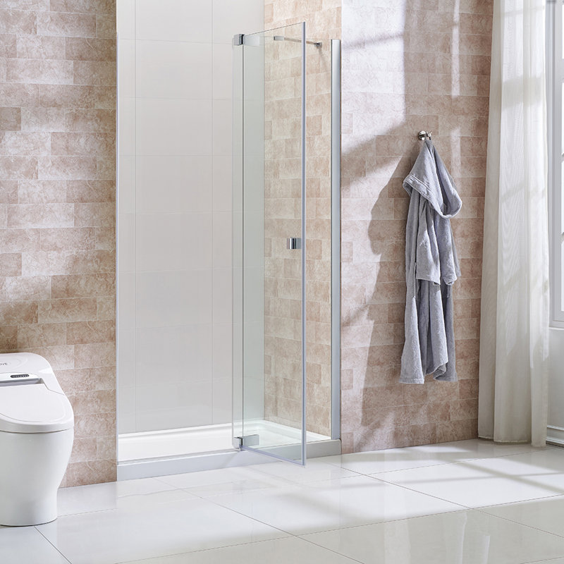 Ove Decors Harbor 48 94 X 78 75 Hinged Frameless Shower Door