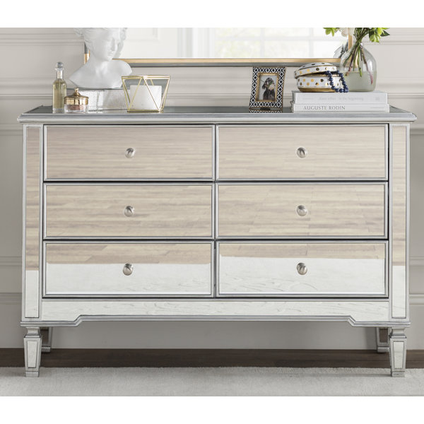 Orpha 6 Drawer Double Dresser by Rosdorf Park