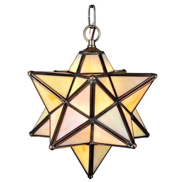 Meyda Tiffany Moravian Star 1 Light Single Pendant Meyda Tiffany Moravian Star 1 Light