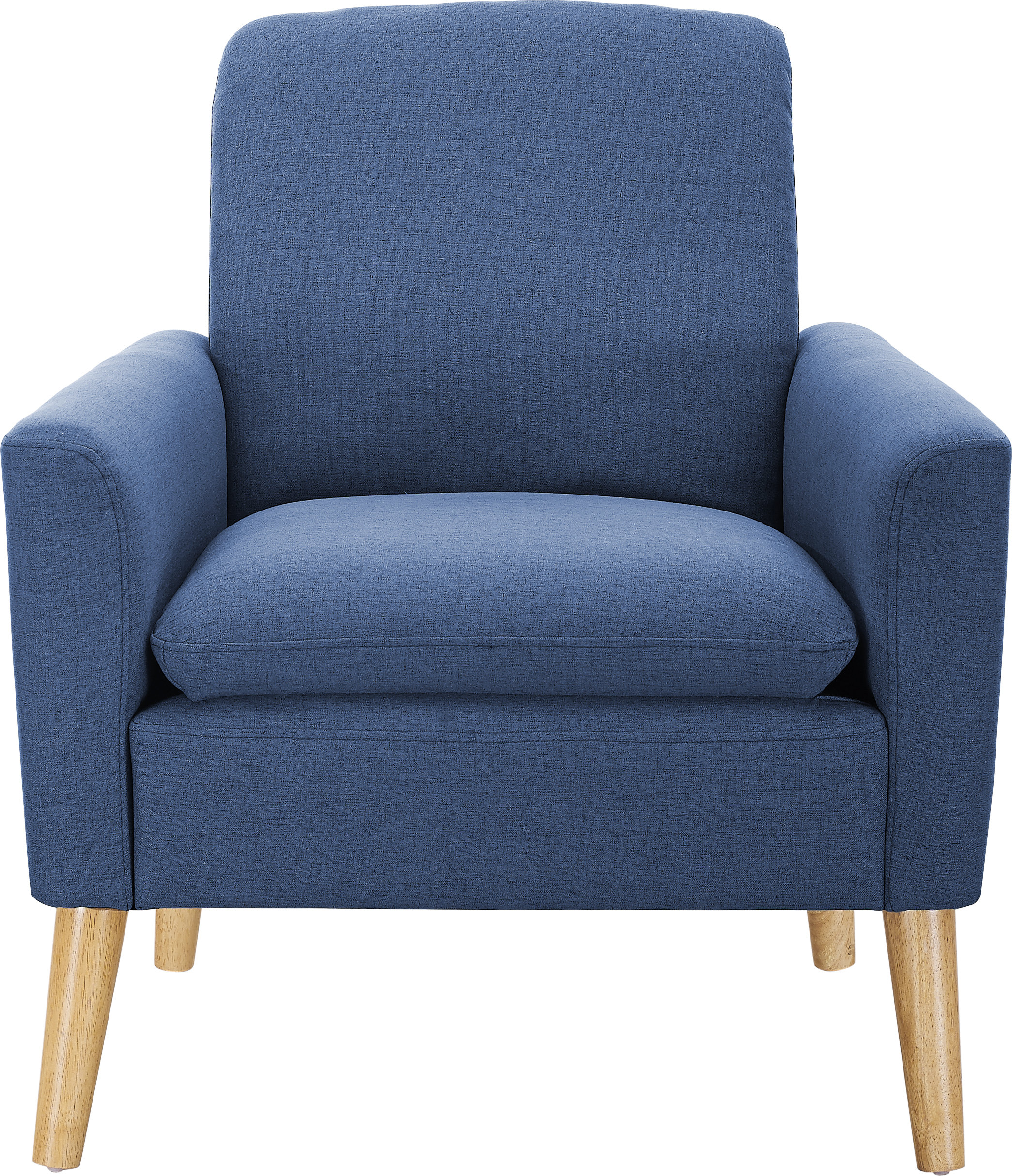 blue sitting chair