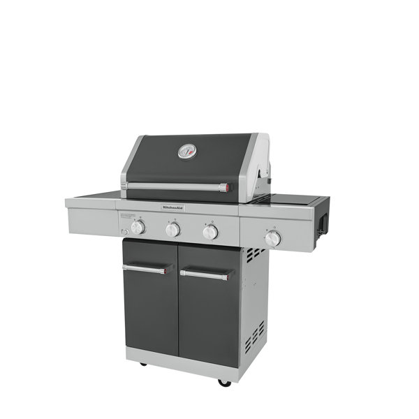 3-Burner Convertible Gas Grill by KitchenAid