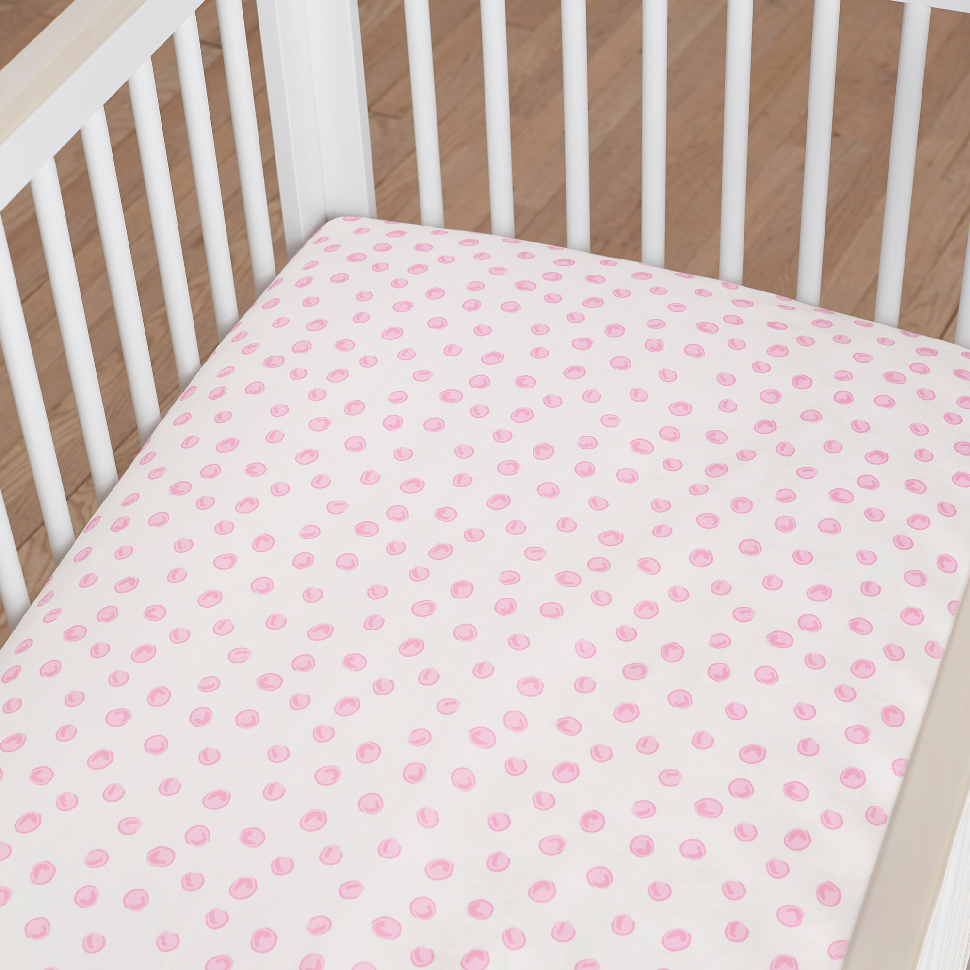 girl fitted crib sheets