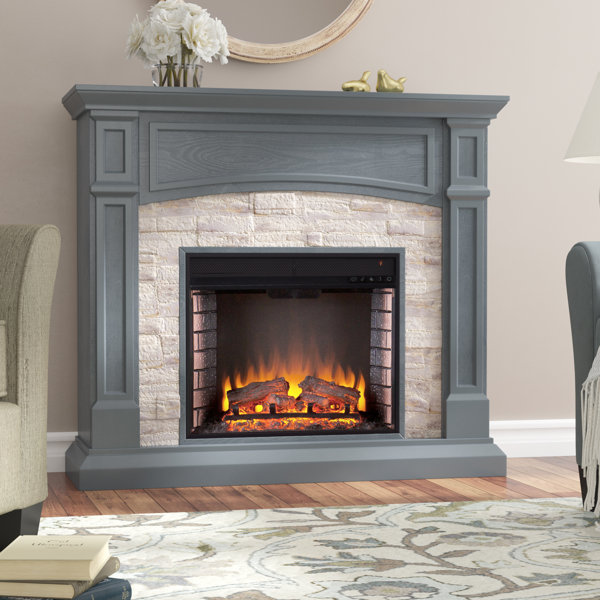 Dawn Electric Fireplace by Alcott Hill