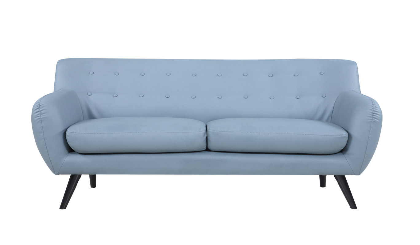 Madison Home Usa Mid Century Modern Tufted Sofa Reviews Wayfair Mid Century Modern Tufted Sofa
