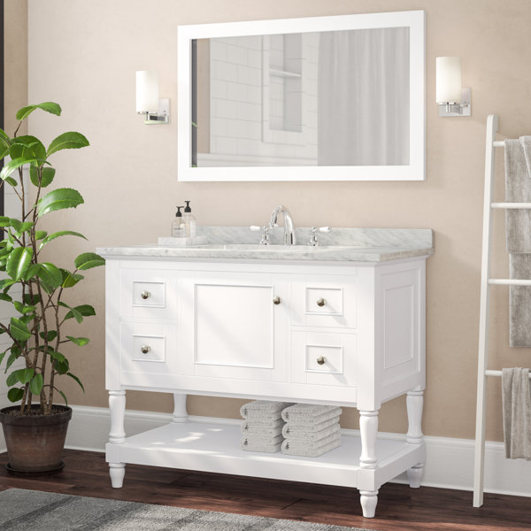 42 Single Bathroom Vanity Set with Mirror by Birch Lane™
