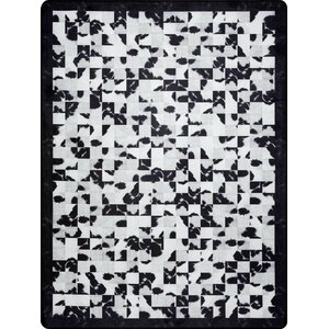 Bulger Black/White Area Rug