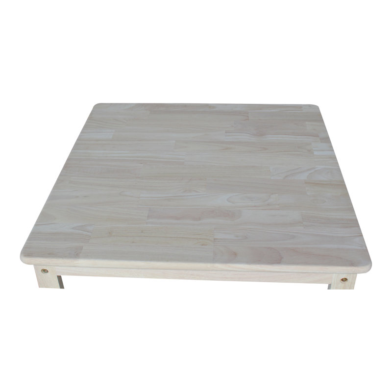 Unfinished Wood Kids' 3 Piece Table and Chair Set & Reviews AllModern