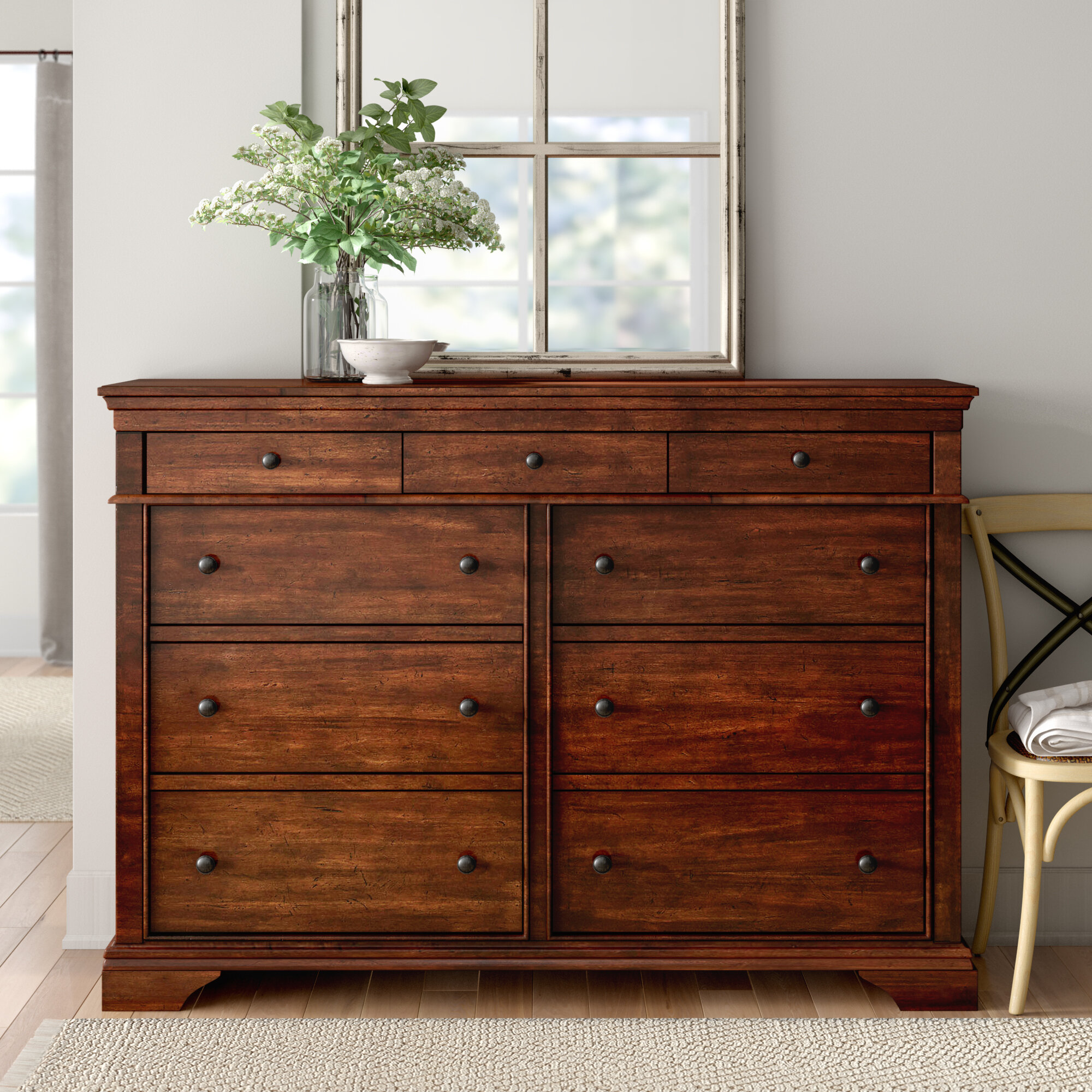 Birch Lane Heritage Schaffer 9 Drawer Double Dresser Reviews