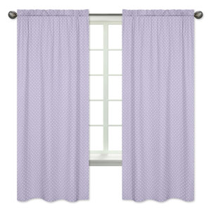 Sloane Polka Dot Window Curtain Panels (Set of 2)