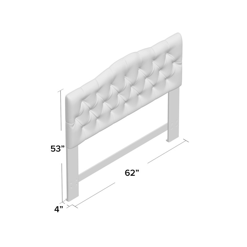 Three Posts Cleveland Upholstered Panel Headboard & Reviews Wayfair