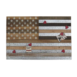 Wooden American Flag Wall Art Wayfair Horizontal Wooden American Flag Wall Decor