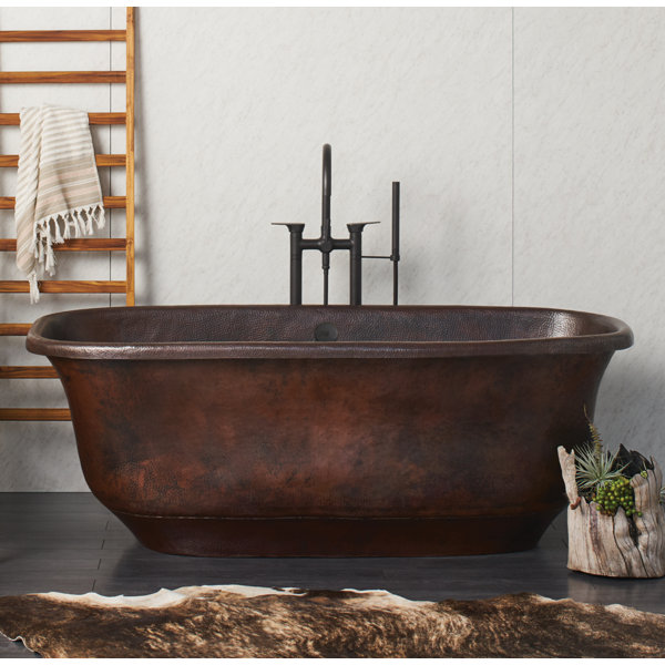 Santorini 66 x 32.5 Freestanding Soaking Bathtub by Native Trails, Inc.