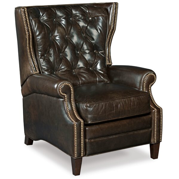 Balmoral Leather Manual Recliner by Hooker Furniture