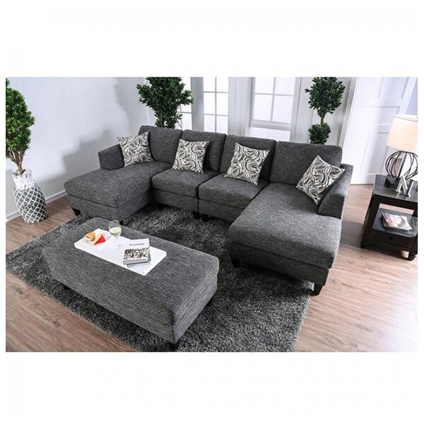 Bax Sectional With Ottoman By Latitude Run