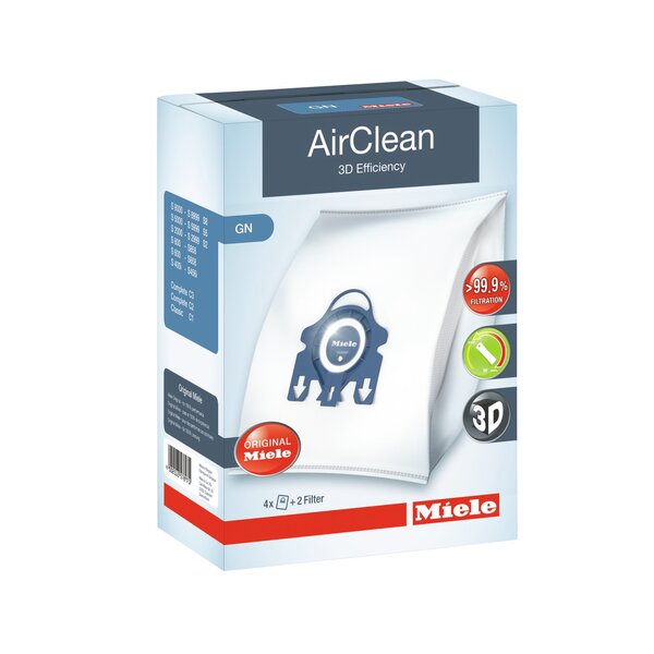 Miele AirClean 3d Efficiency Filterbags Type GN and Ha30 HEPA Filter Performance for sale online