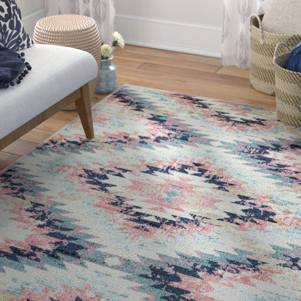Nichole Beige Area Rug by Mistana