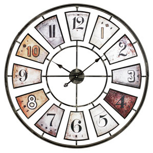 Extra Large Decorative Wall Clocks oversized wall clocks you'll love | wayfair Extra Large Decorative Wall Clocks oversized wall clocks you'll love | wayfair
