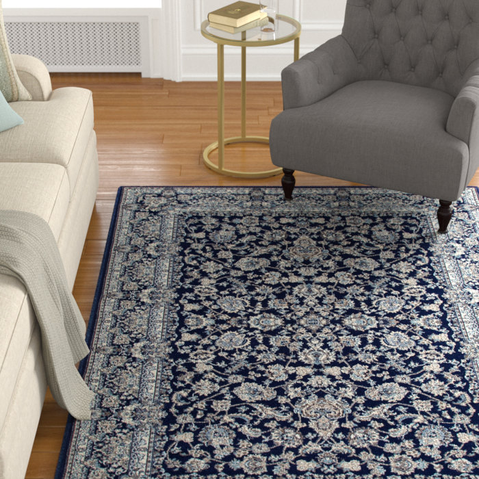 Lang Navy Blue Gray Tan Ivory Area Rug Lang Navy Blue Gray Tan Ivory Area Rug