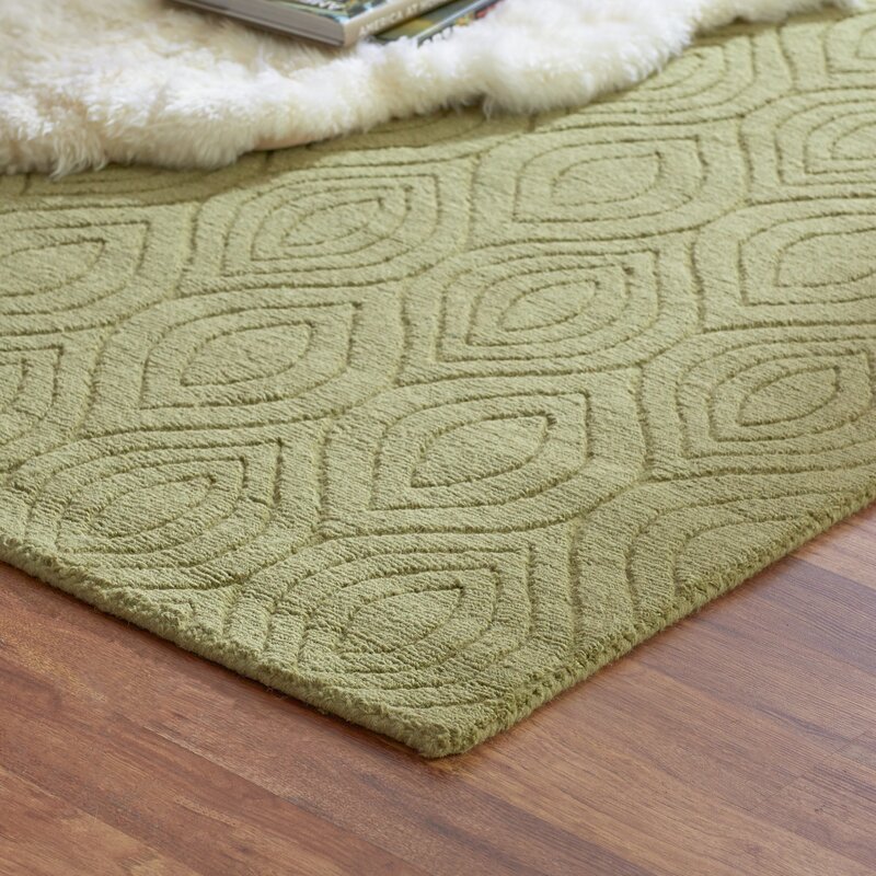 Orion Hand-Woven Light Green Area Rug & Reviews | AllModern