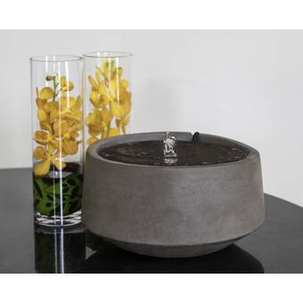 Melrose Intl Metal Lotus Leaf Fountain Wayfair Ca