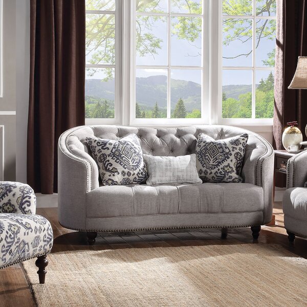 Clarendon Loveseat By World Menagerie