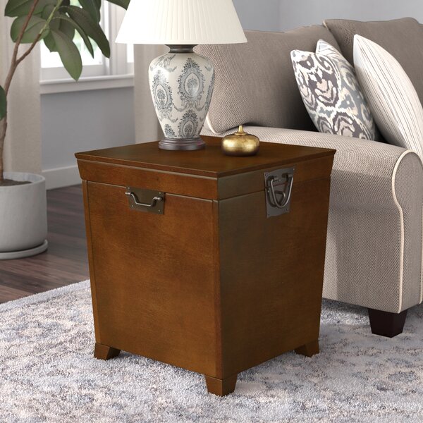 Philo End Table With Storage By Andover Mills