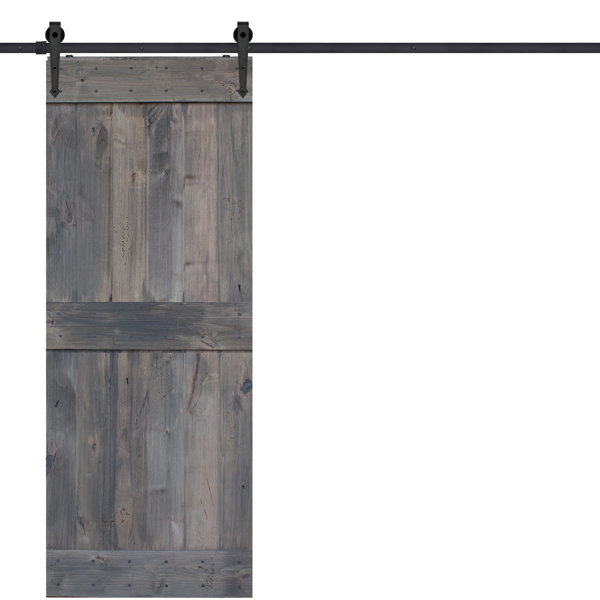 Barnwood panelled wood Interior Barn Door by Barndoorz